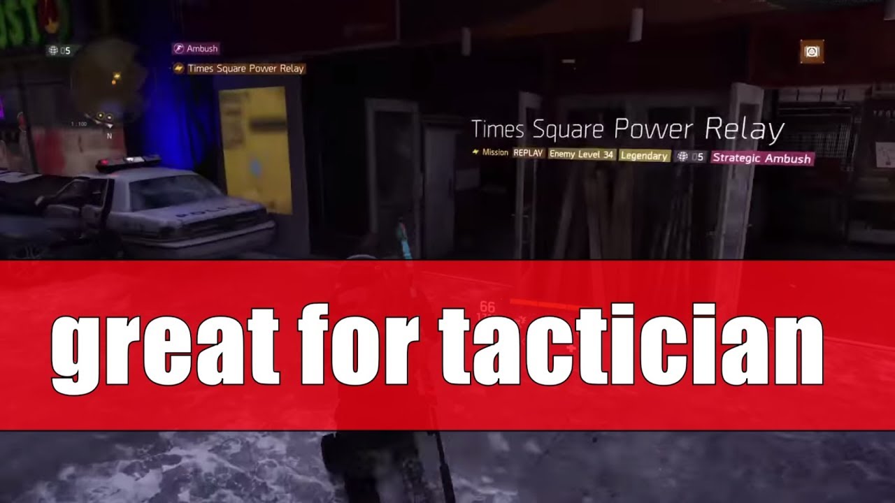 Great for Tactician | Times Square Power Relay Legendary | Global Event Ambush