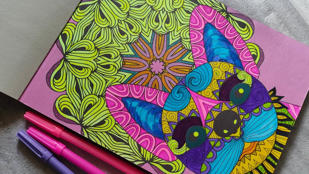 ​I used more colors than I can count on both hands! 🙌🎨 Can you spot and name all ✍️🌈 #coloring #asmr