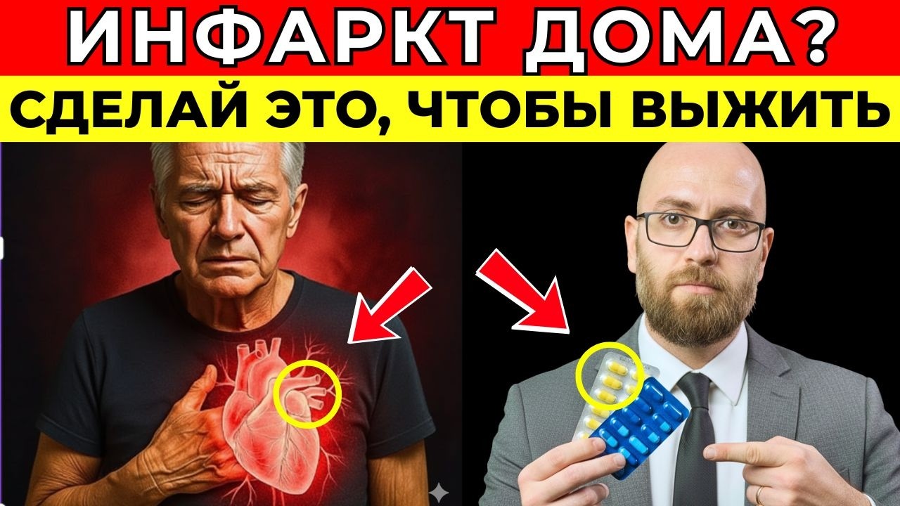 Если Вы Одни Во Время Инфаркта, Сделайте Это Сначала
