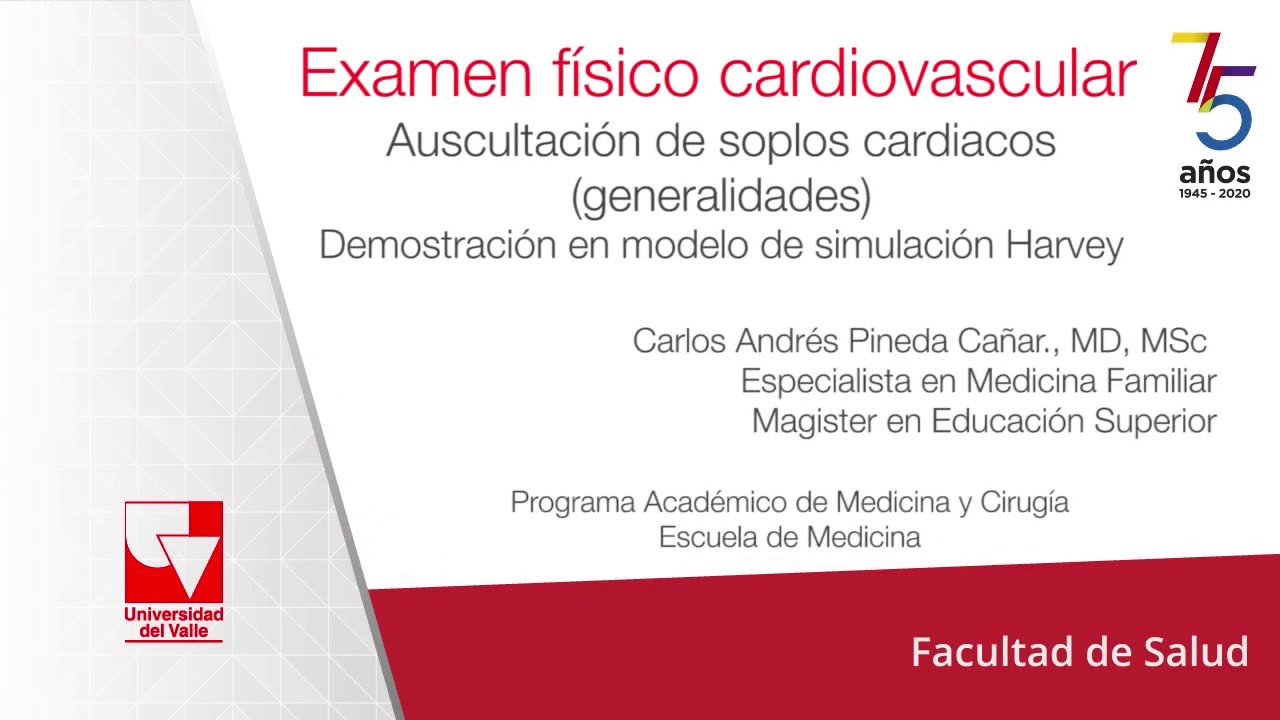 Soplos cardiacos: generalidades