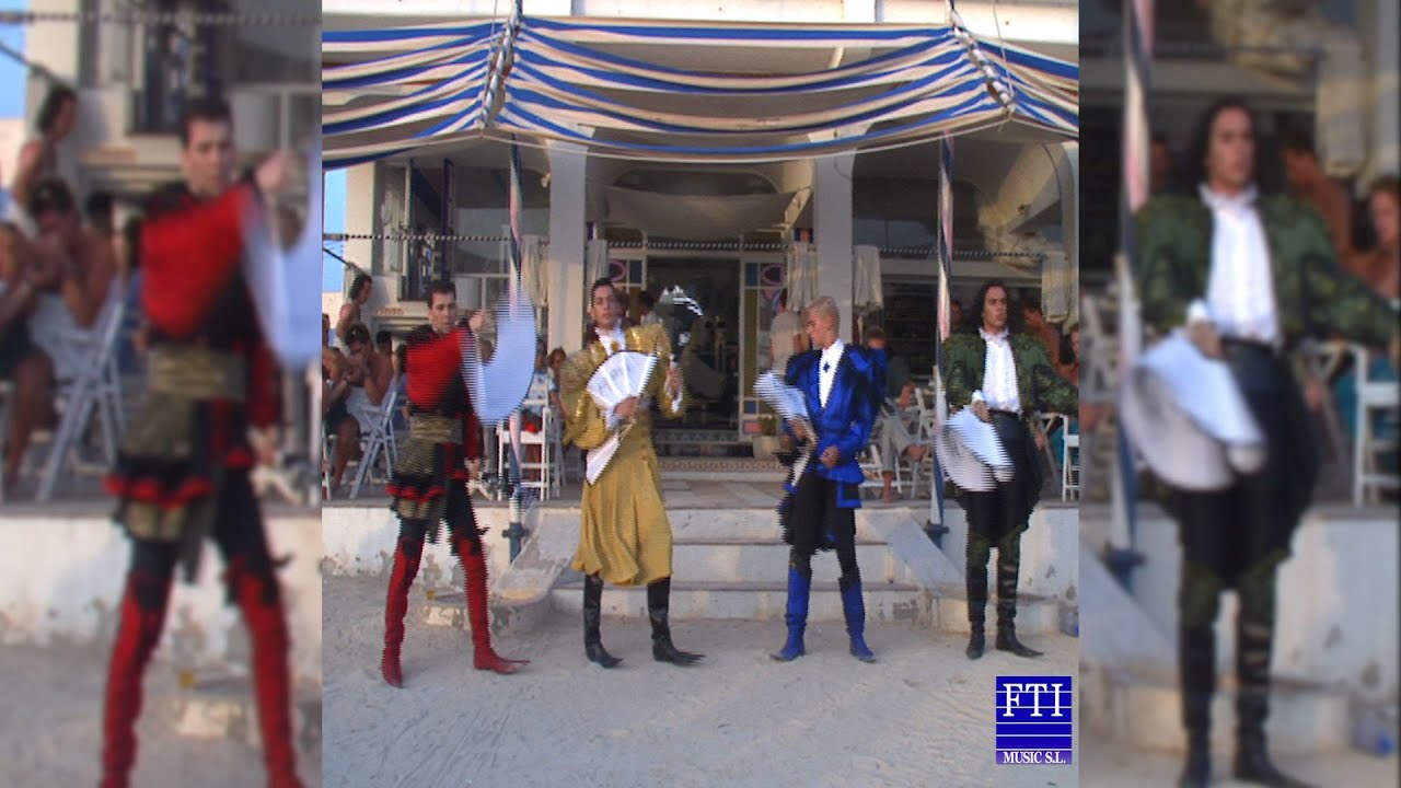 LOCO MIA EN CAF&Eacute; DEL MAR IBIZA imagenes ineditas del iconico VideoClip original.