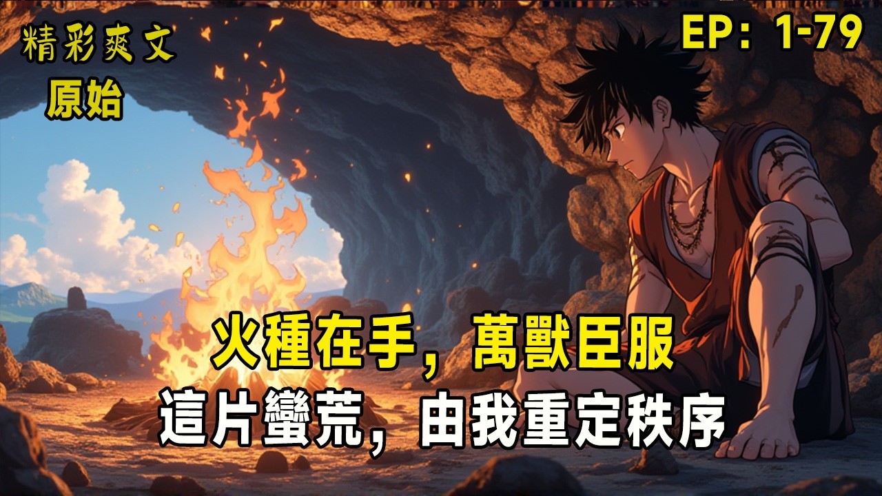 「火種在手，萬獸臣服——這片蠻荒，由我重定秩序！」當別人還在用石矛對抗恐龍，林燁已點燃第一簇「馴獸火種」——觸之即契，燃之即馭！迅猛龍？不再是獵殺者，而是他麾下夜行千里的幽靈斥候；
