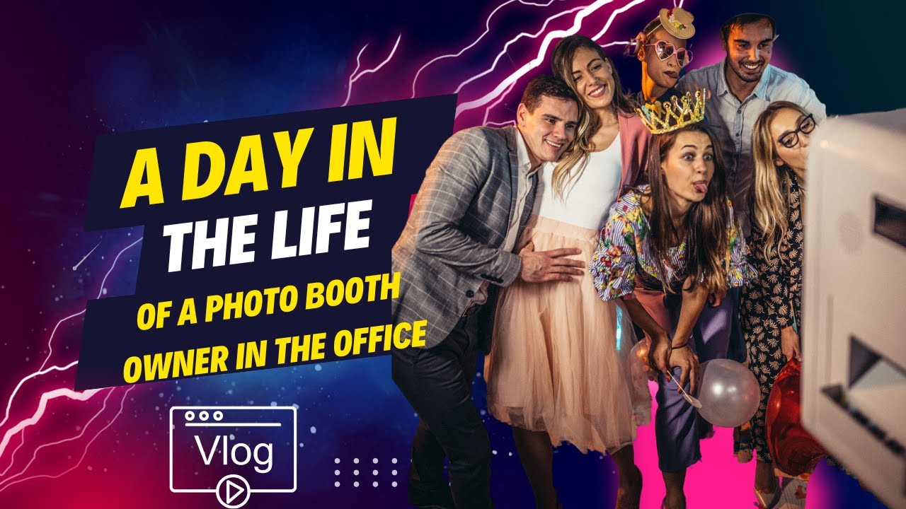 A Day in the Life of a Photo Booth Owner | Behind the Scenes in the Office! #Vlog 2