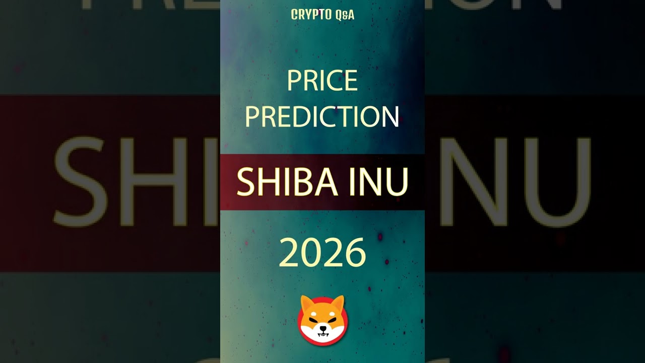 CRYPTO NEWS | SHIBA INU Price Prediction 2026 #Shorts