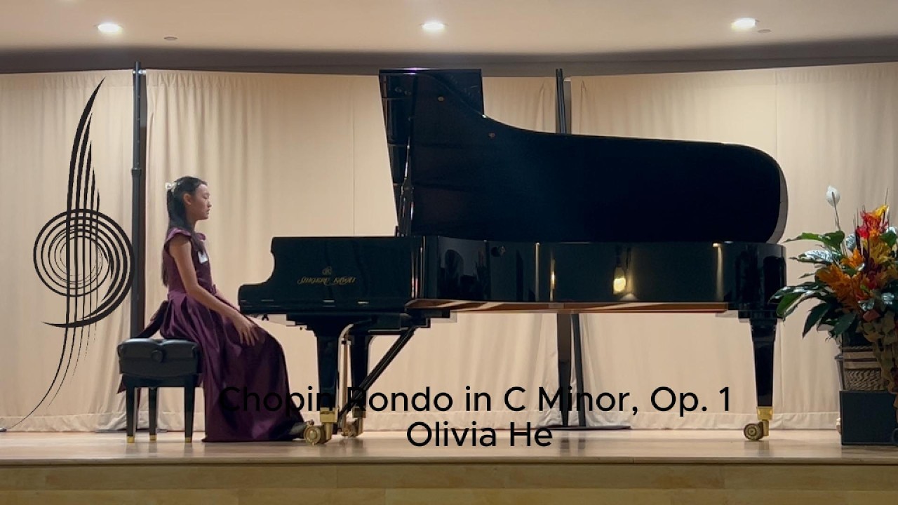 Chopin Rondo c minor Op. 1 by Olivia He
