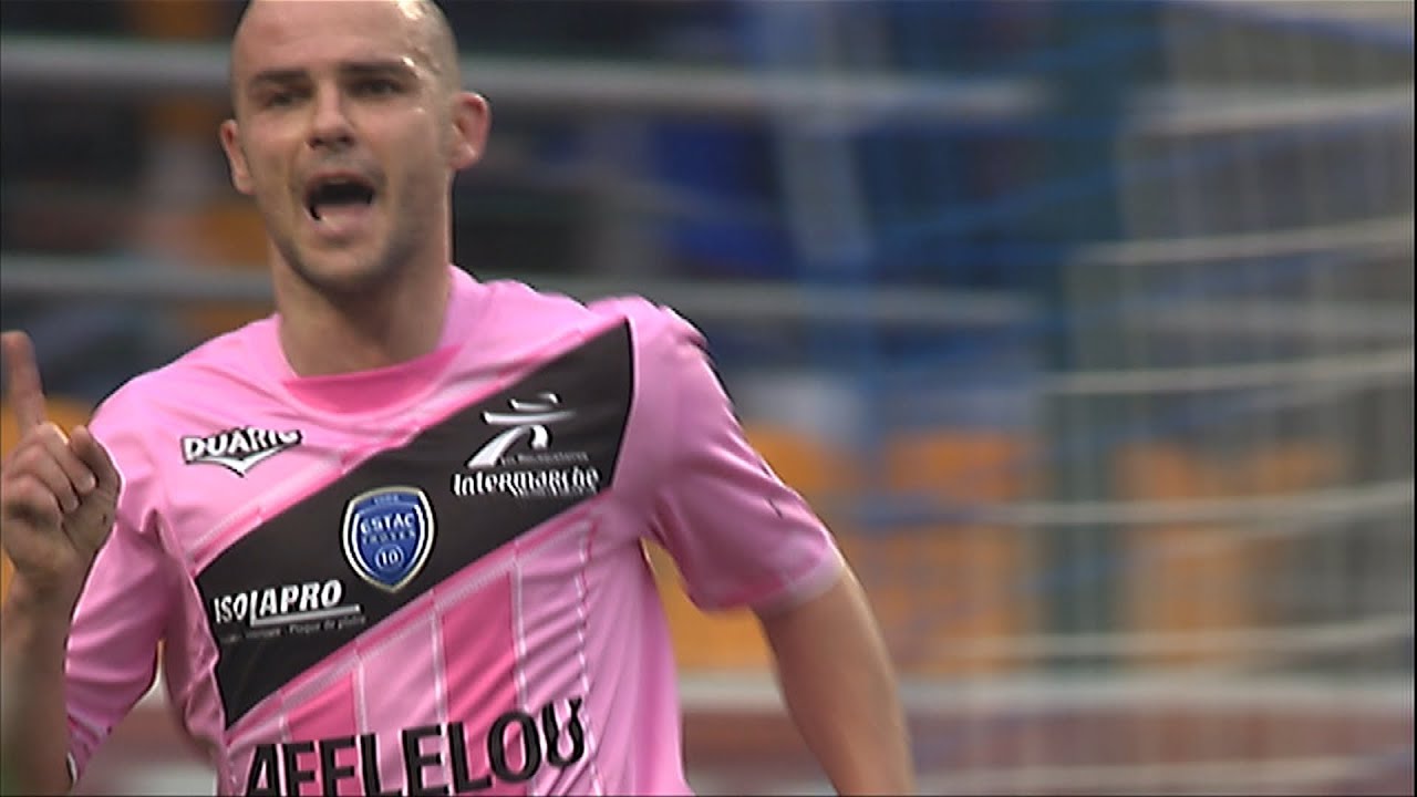 Goal Benjamin NIVET (38') - ESTAC Troyes - AS Saint-Etienne (2-2) / 2012-13