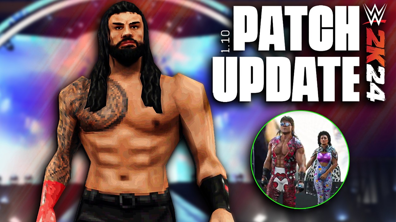 WWE 2K24 Patch Update 1.10 New Details You Might've Missed From The DLC!