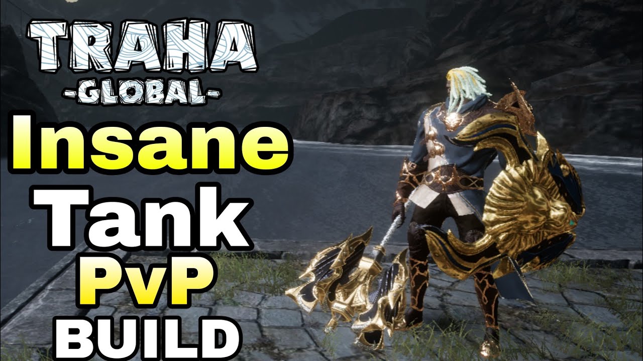 Traha Global Best PvP Tank  Build Skills/ Active/passive /Familiars   & Traits