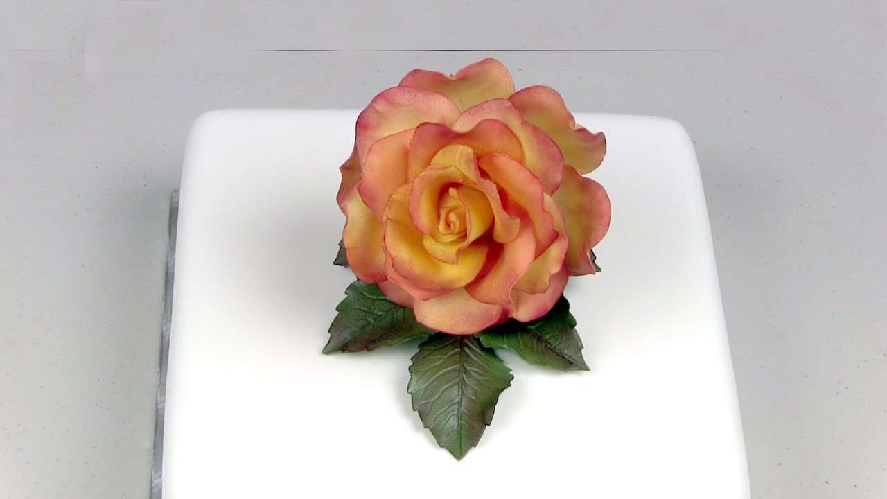 How to Make .: Large Rose using Easy Rose Cutter (JEM)