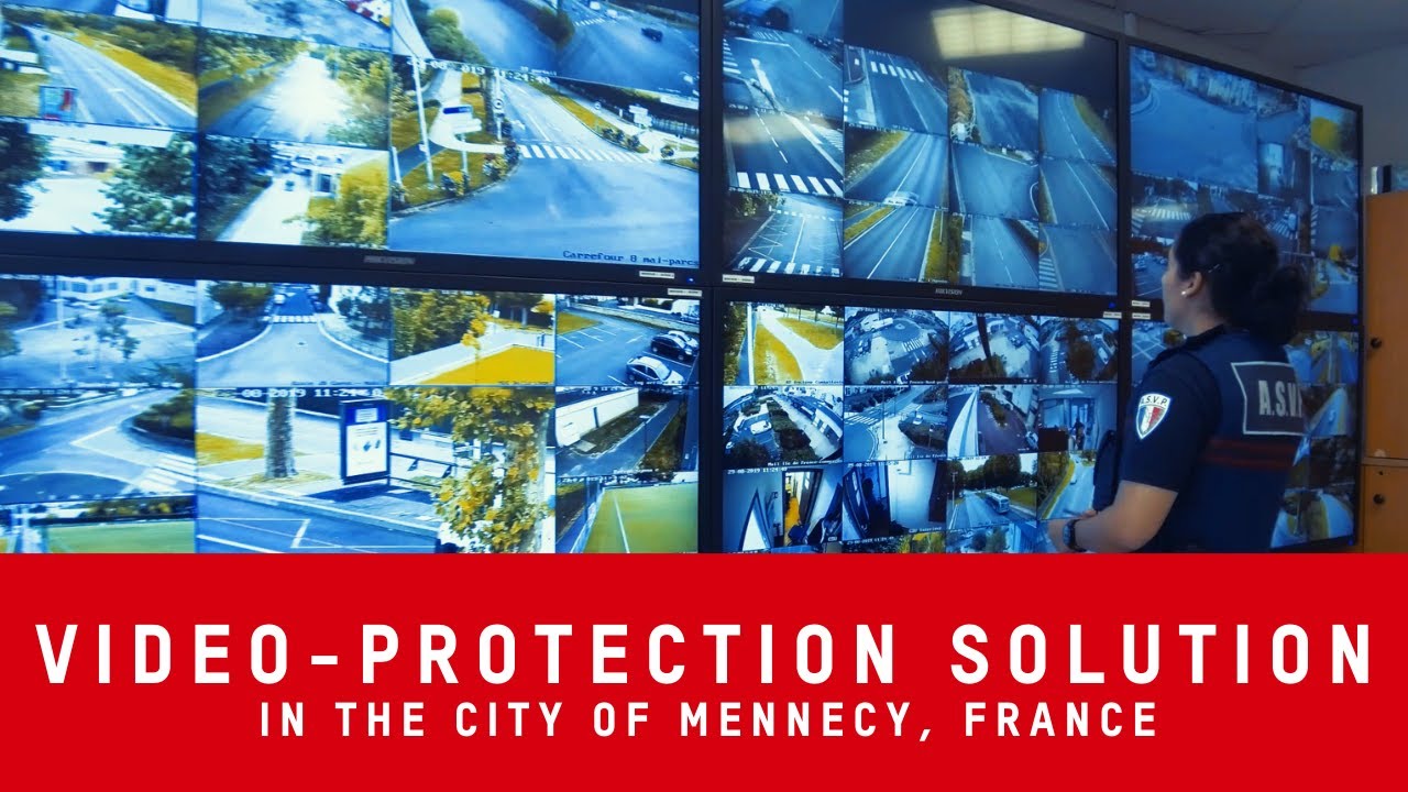 Hikvision Video-Protection solution in the City of Mennecy, France