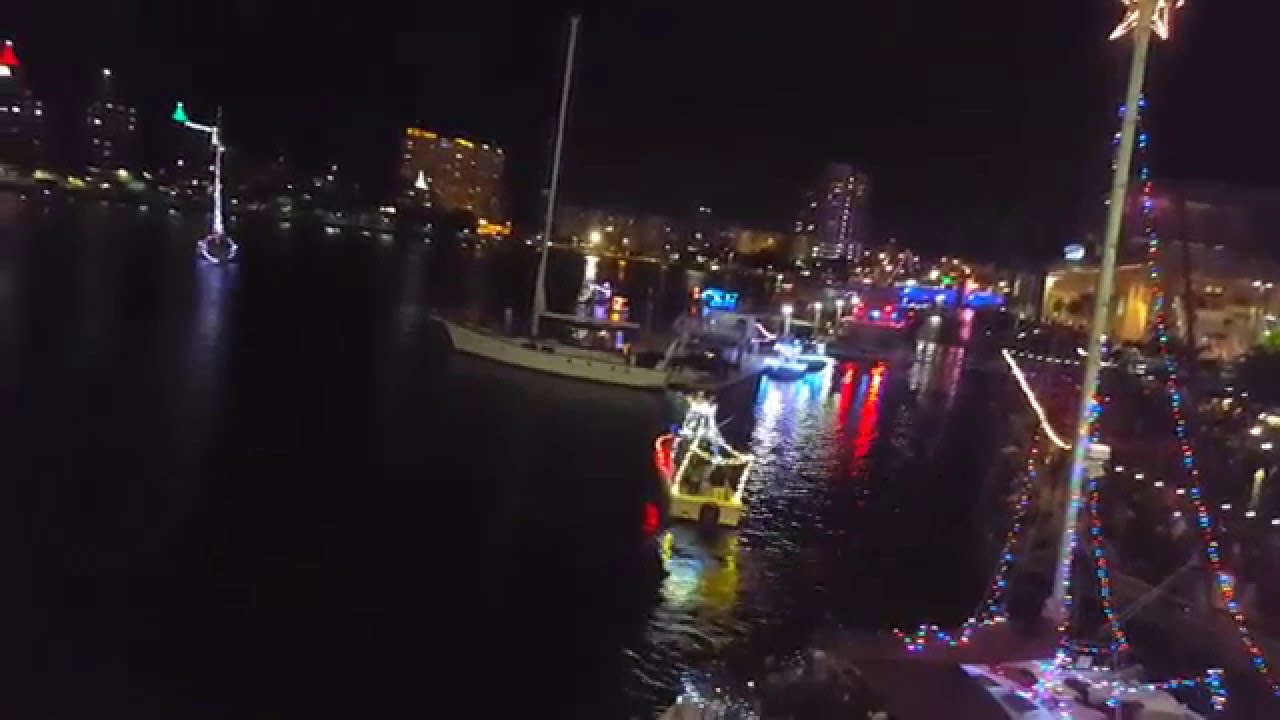 Downtown Tampa Holiday Boat Parade
Of Lights(2)