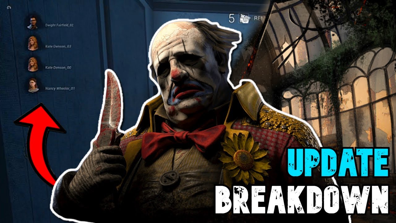 Dead by Daylight - Mid-Chapter Update! (Clown Rework, New Animations, New UI, New Graphics)