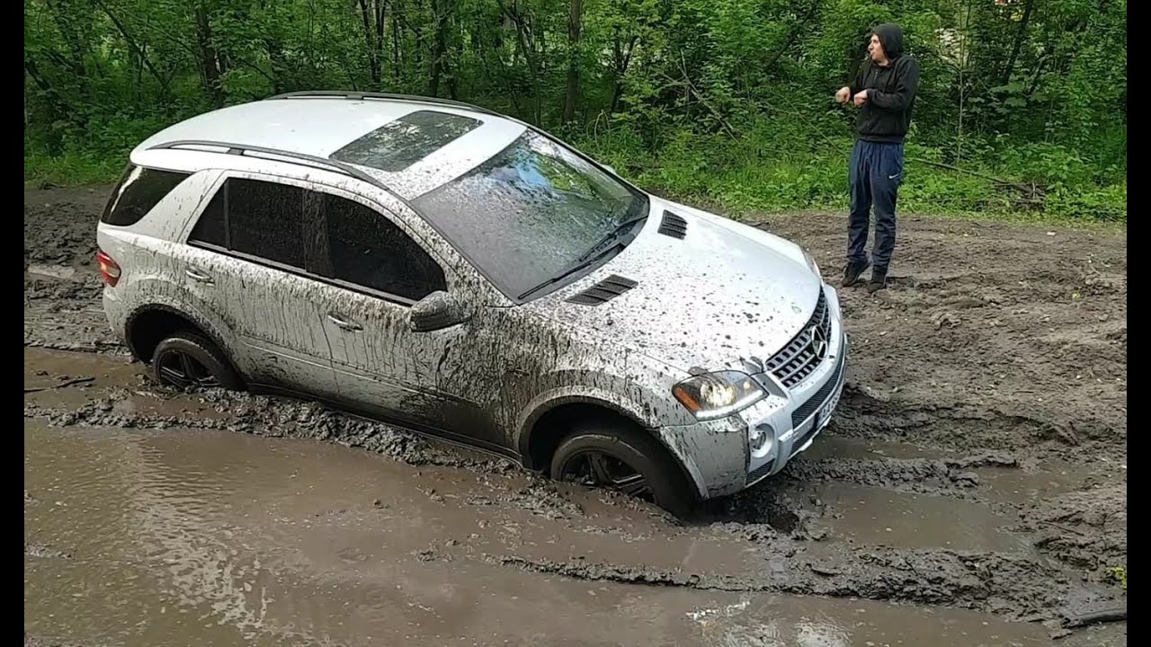 ЖИЗНЬ их к такому не готовила, ЭЛИТНЫЙ OFF-ROAD на танковой  ML63 AMG vs Toyota Prado150 vs УАЗ-469