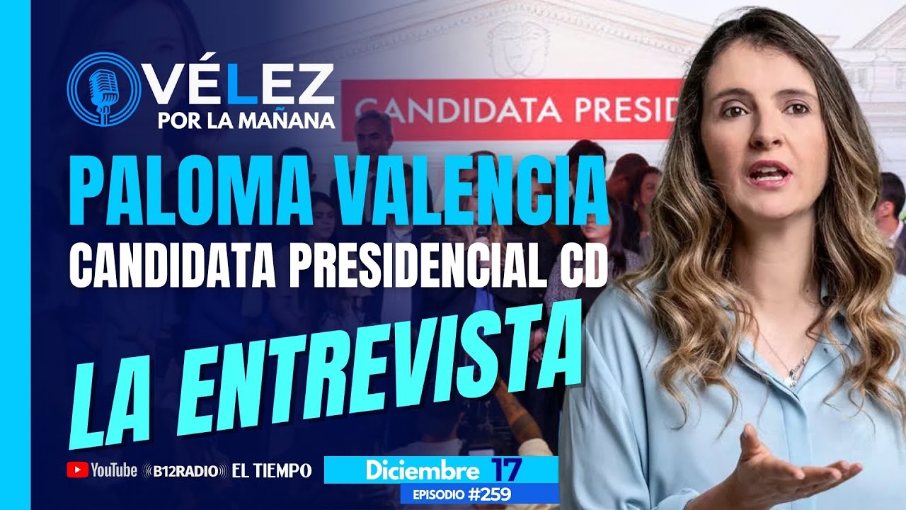 🔊La candidata del Centro Democr&aacute;tico | Paloma Valencia Candidata CD #velezporlamanana