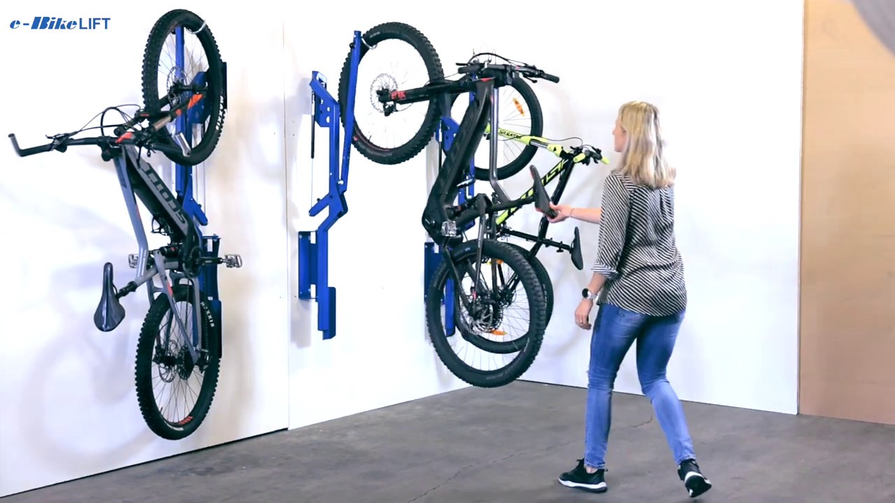 USE e-Bikelift, Parke dein Fahrrad ganz m&uuml;helos und platzsparend