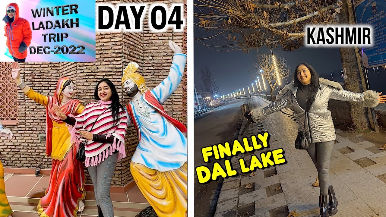 NIGHT WALK AT DAL LAKE | KASHMIR | WINTER LADAKH EP 04 | TNGVlogs | TheNutriGurl