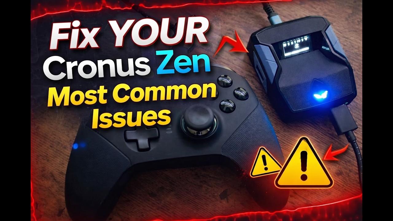Устранение аппаратных проблем Cronus Zen. Синхронизация прошивки, ошибка 