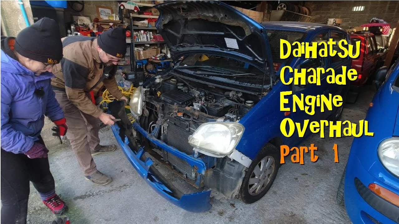 Daihatsu Charade/Mira/Cuore L251 Engine overhaul - Part 1