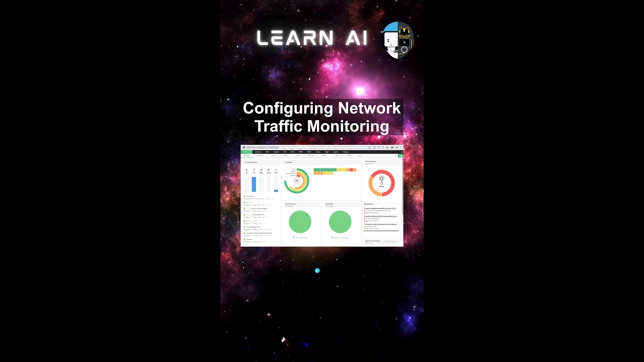 Configuring Network Traffic Monitoring #ai #artificialintelligence #machinelearning #aiagent