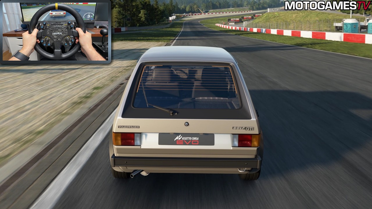Assetto Corsa EVO - Volkswagen Golf GTI Mk1 at Nürburgring Sprint | Early Access 0.5