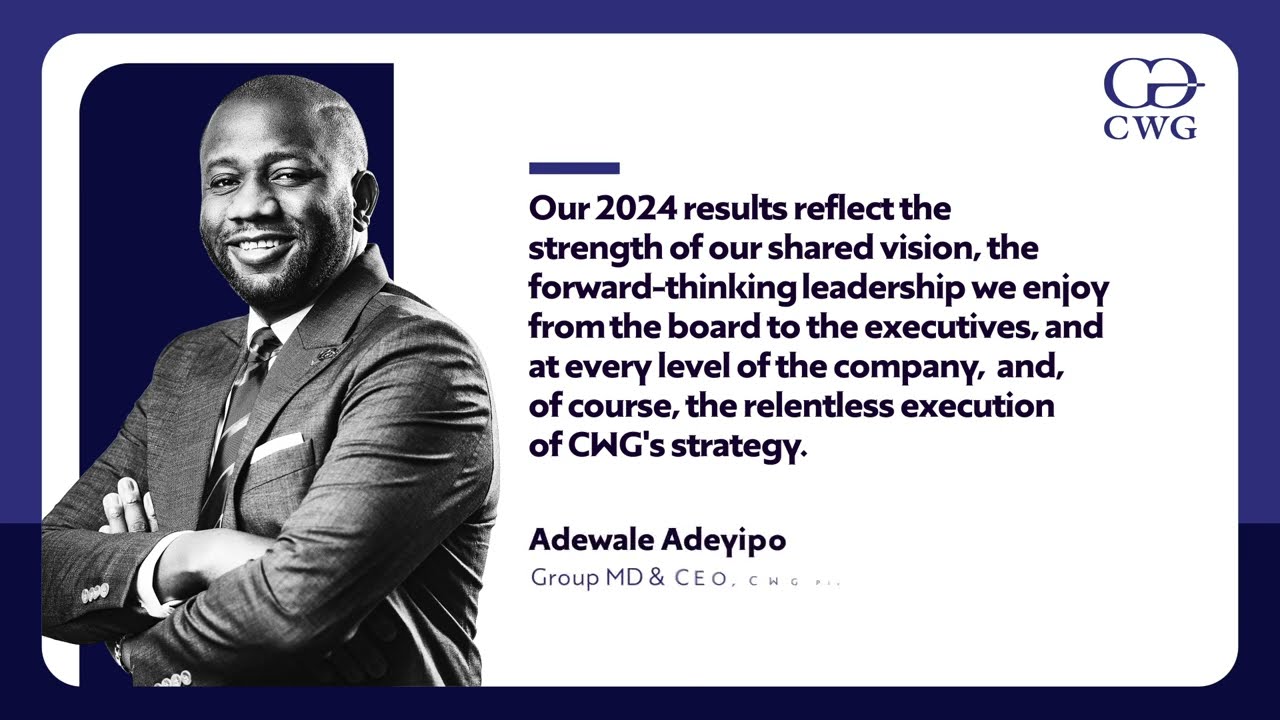 CWG PLC, #FY24 Annual General Meeting, discussing our stellar performance in 2024.
