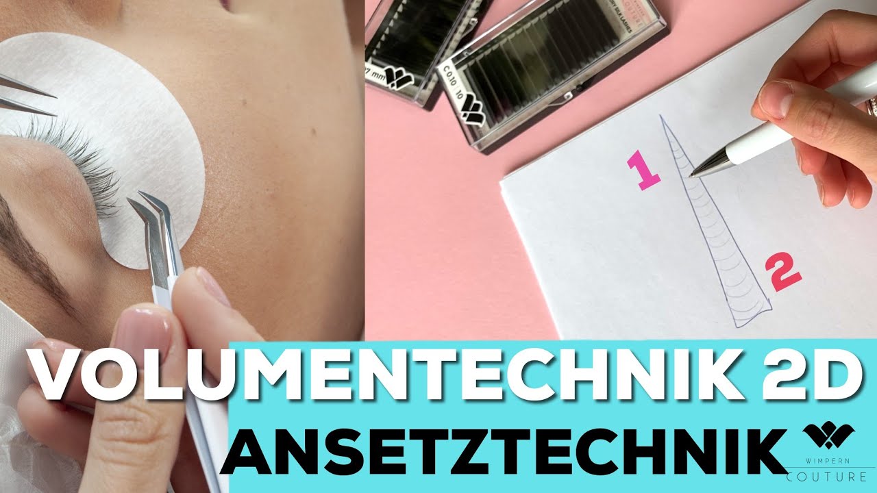 2D Volumen Ansetztechnik! Auch für alle die noch keine Volumentechnik beherrschen :)