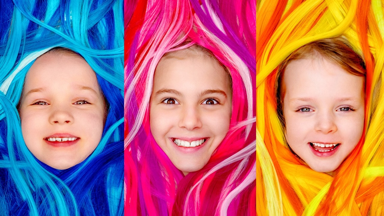 Szivárványhaj katasztrófa! 🌈😂Vicces gyerekálom