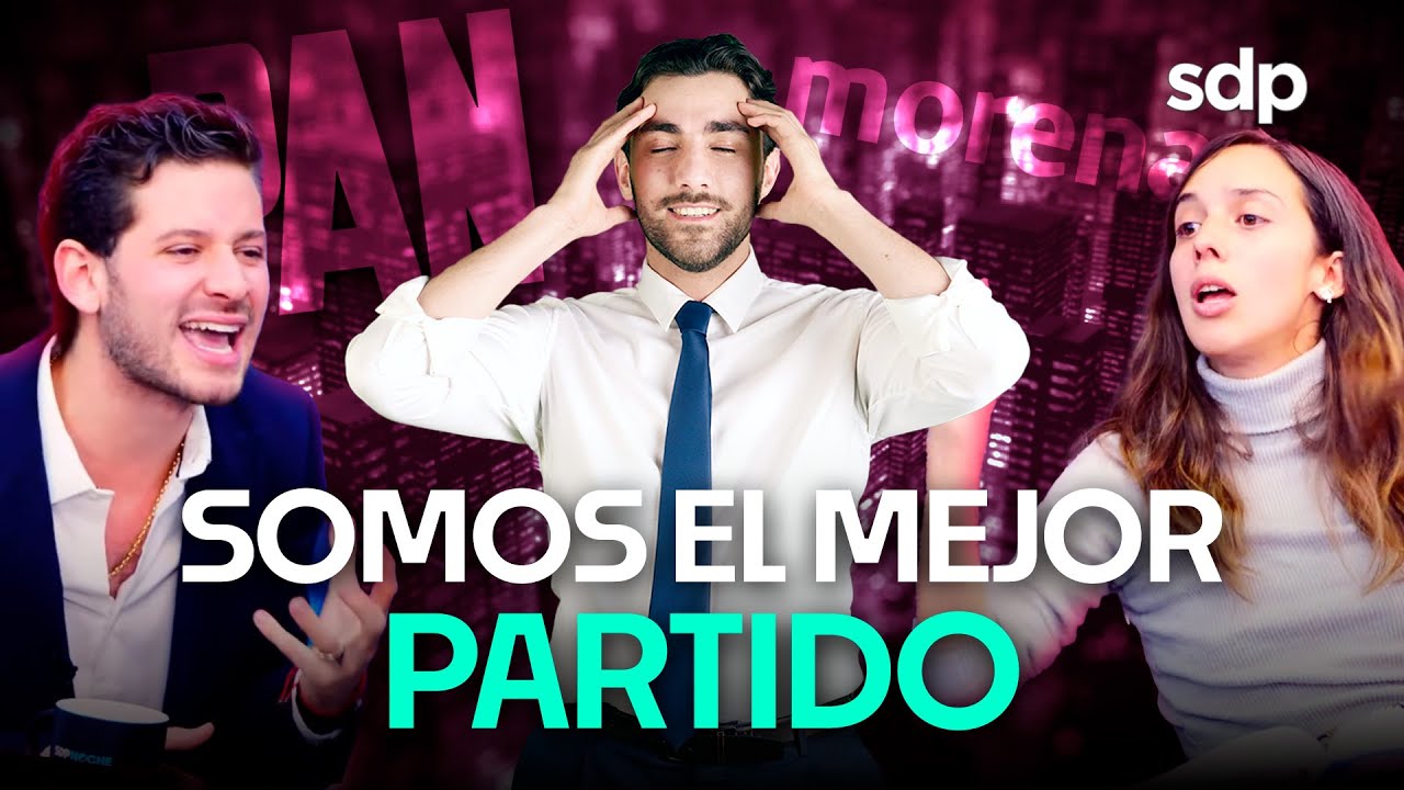 Mi partido es MEJOR; no, es el mio 👊 | Debate MORENA vs PAN, con JULIÁN MAZOY