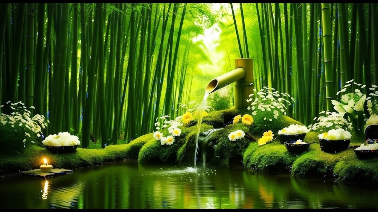 Sleep Music and Sound of Water 🌿 Calm Mind, Anxiety Relief, Deep Sleep