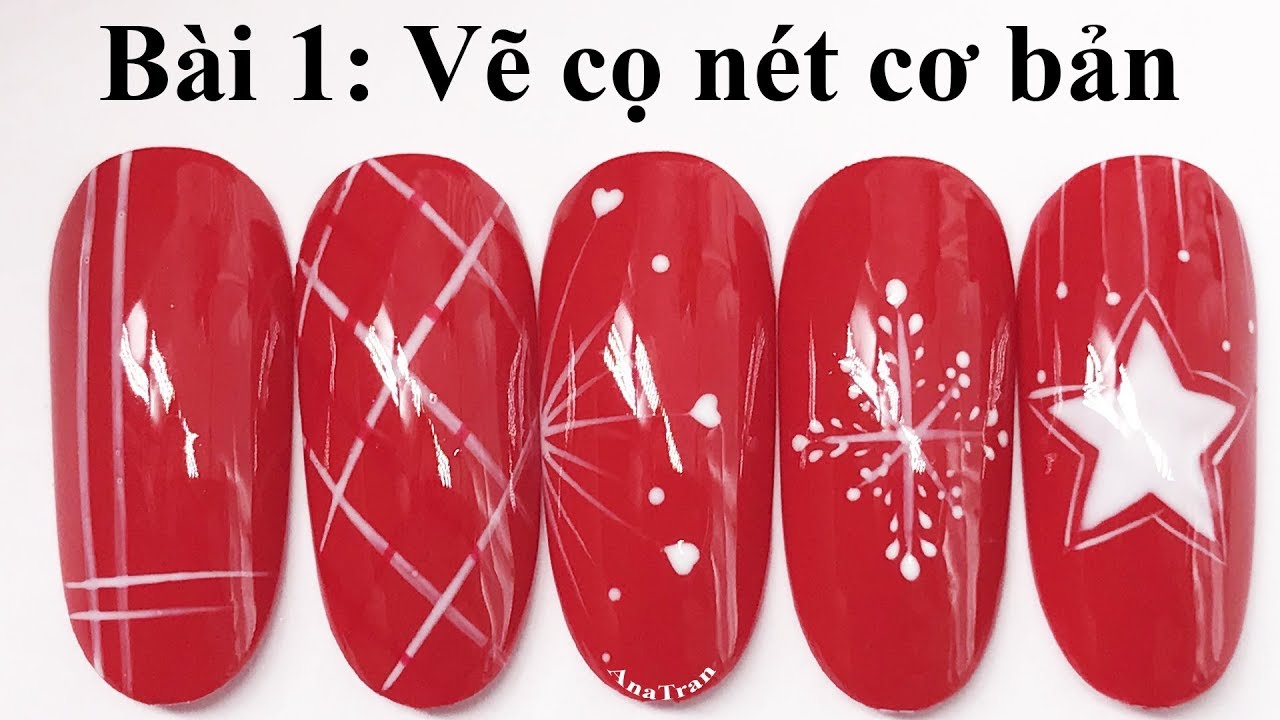 BÀI 1: học vẽ cọ nét gel dành cho người mới | Anna Trần