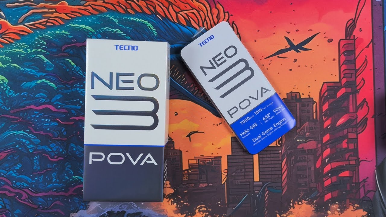 Tecno Pova Neo 3 Unboxing and Hands-On