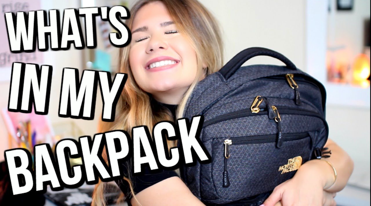What's In My Backpack?! North Face Recon