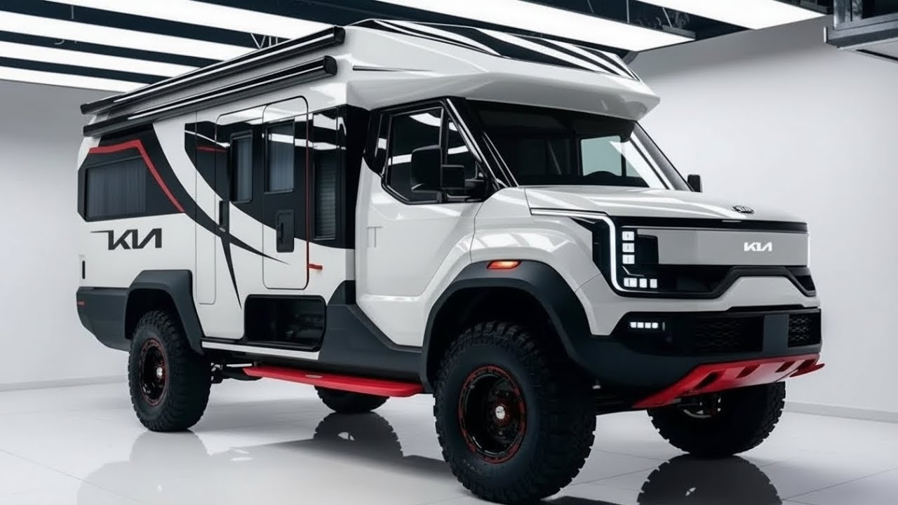 2026 Kia Camper Van 캠핑카 혁신적인 디자인과 내부 공간 리뷰
