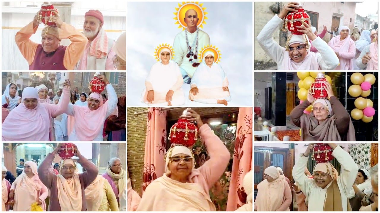 हृदय सम्राट 💕श्री युगल जोड़ी महाराज💕 जी के पावन प्रकाशोत्सव के उपलक्ष्य में घड़ोली रस्म🥳