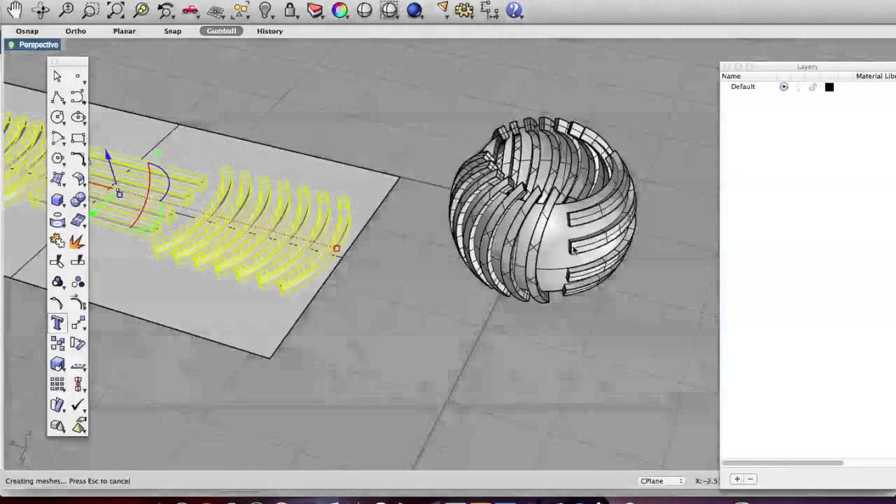 Tutorial Proyectar rhino