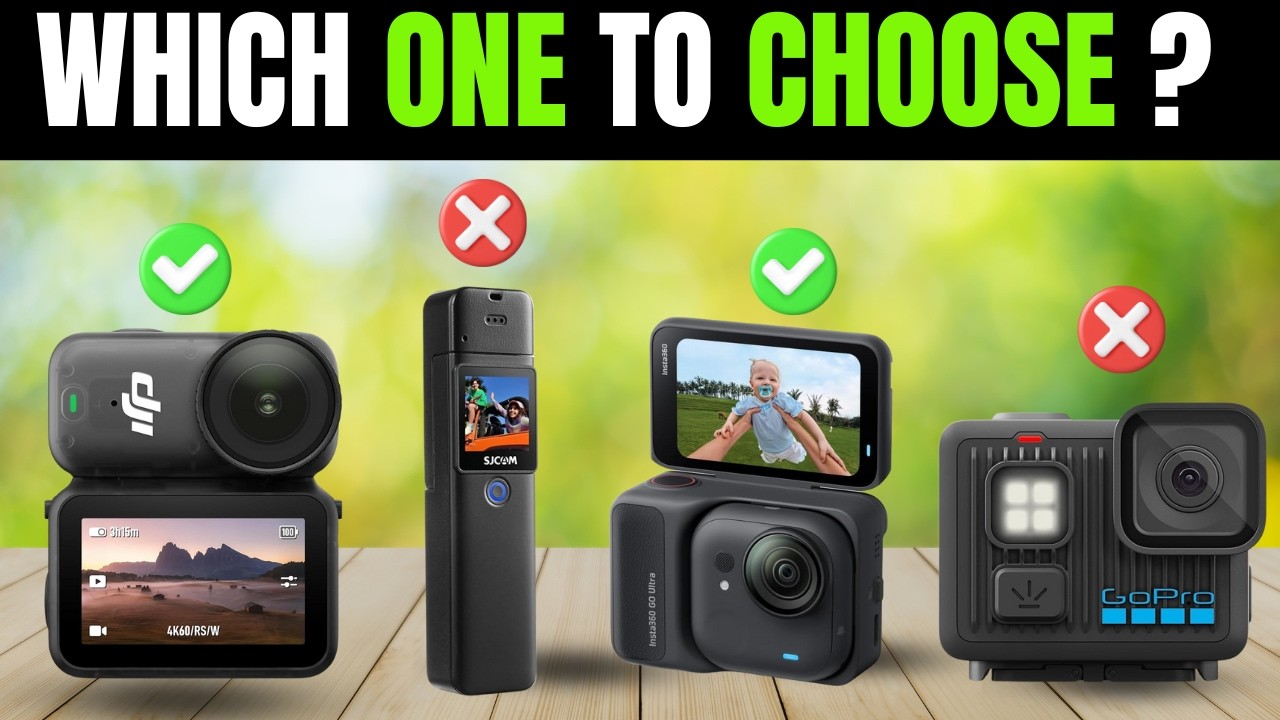 ✅ 5 Best Mini 4K Action Cameras [2026] DJI Osmo Nano vs Insta360 GO 3S/Ultra vs GoPro Lit Hero...