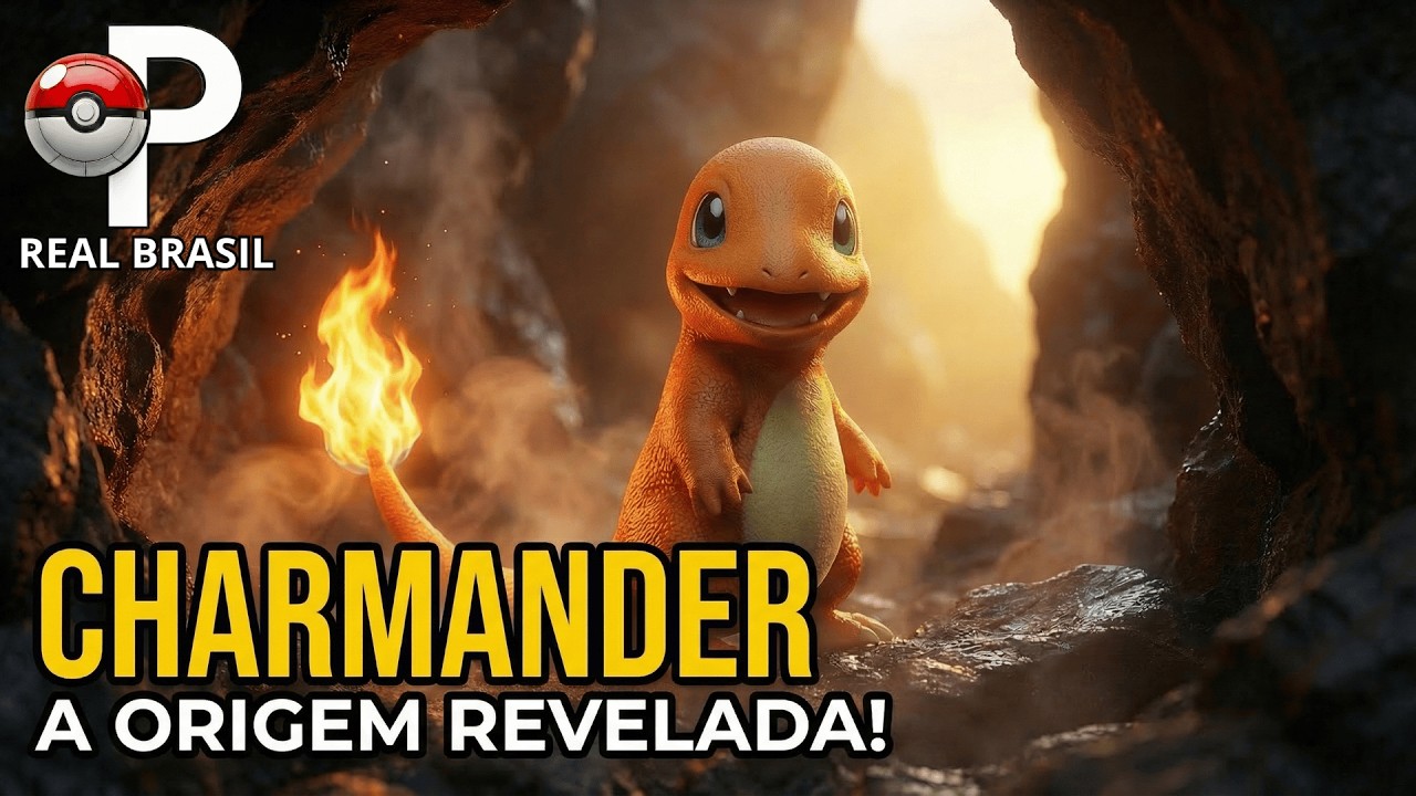 Charmander: Nascido do Fogo | Pokémon na Vida Real
