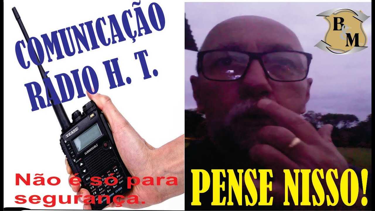 RADIO COMUNICAÇÃO H  T -  DICA PARA PORTEIROS - SEGURANÇA PRIVADA - APRENDA MAIS - INVESTA EM VOCÊ,