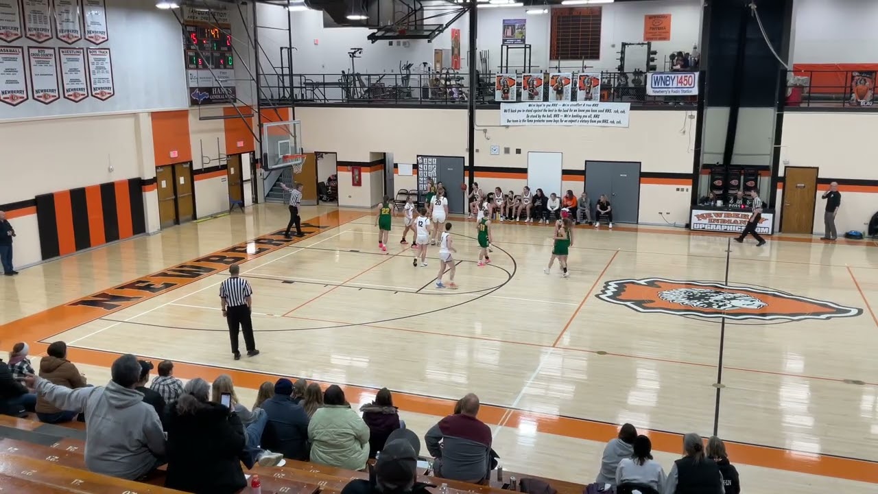 Newberry Varsity Girls Basketball vs. Engadine 