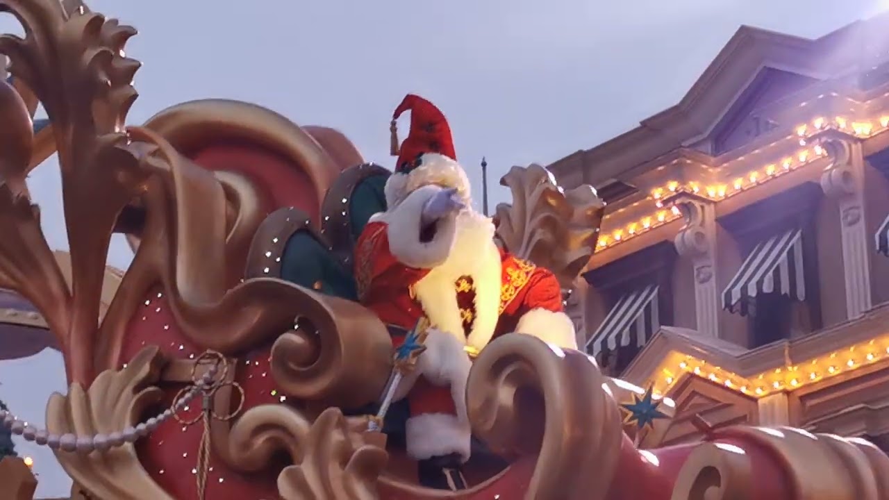 parata di Natale a Disneyland Paris