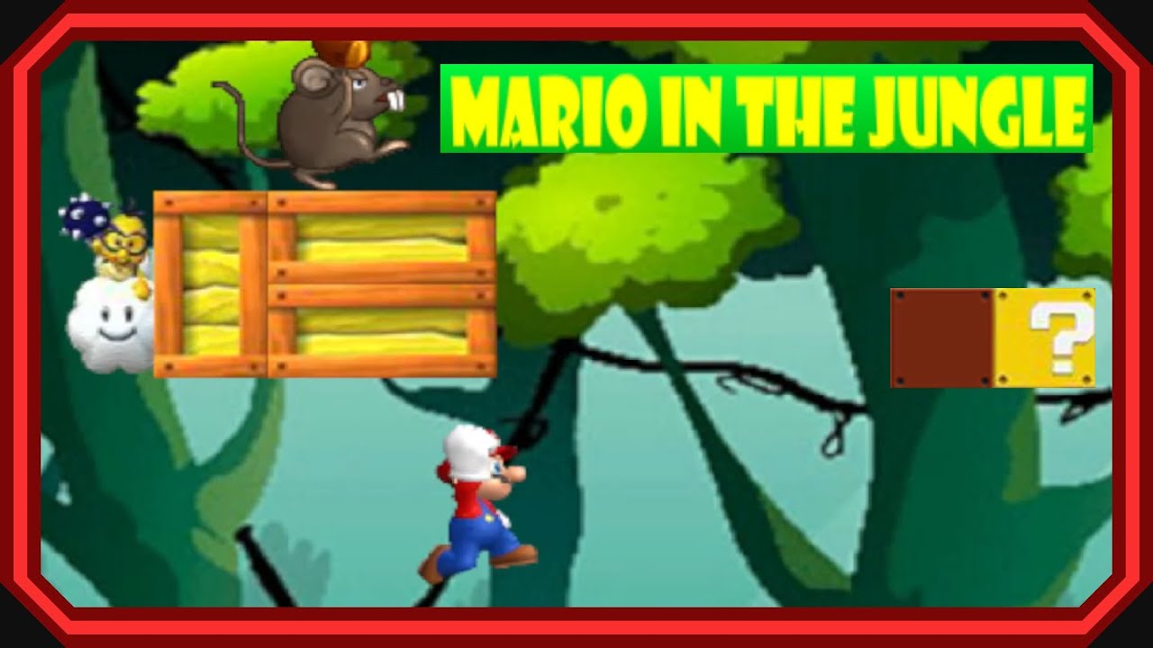 Mario Lost In The Jungle ⭕️ [100%/Playthrough/English/HD]