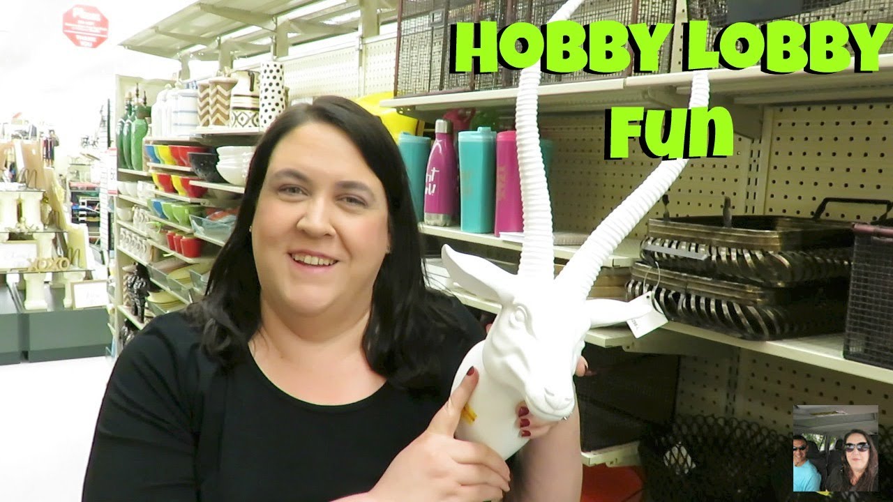 Come Shop With Us @ Hobby Lobby Where Paul Is A Nut | PaulAndShannonsLife