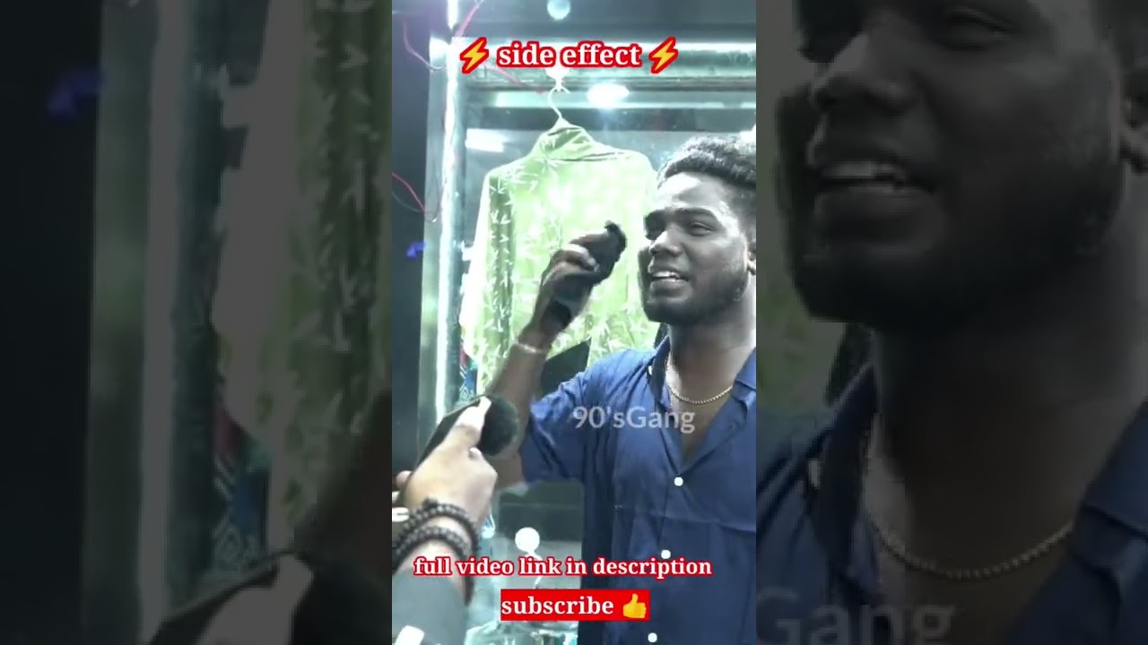🤯 side effect ⚡️shakthi 🙏mass speech about🔥 youtubers #menswear #kgfmenswear #sideeffect #shorts