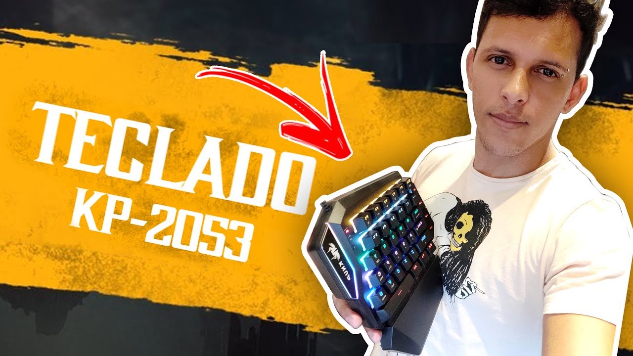 ESSE TECLADO MECÂNICO É DEMAIS | VOCÊS NÃO VÃO ACREDITAR!  KP2053 KNUP