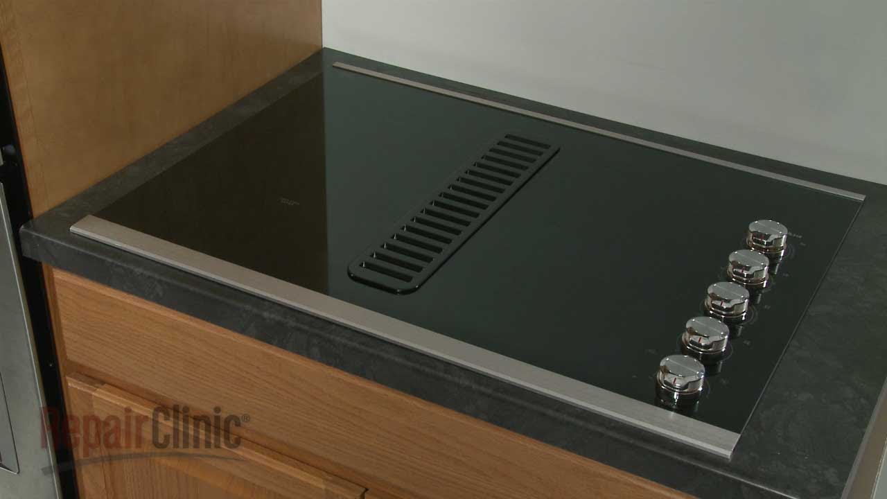 KitchenAid Electric Downdraft Cooktop Disassembly - Model KCED600GSS2