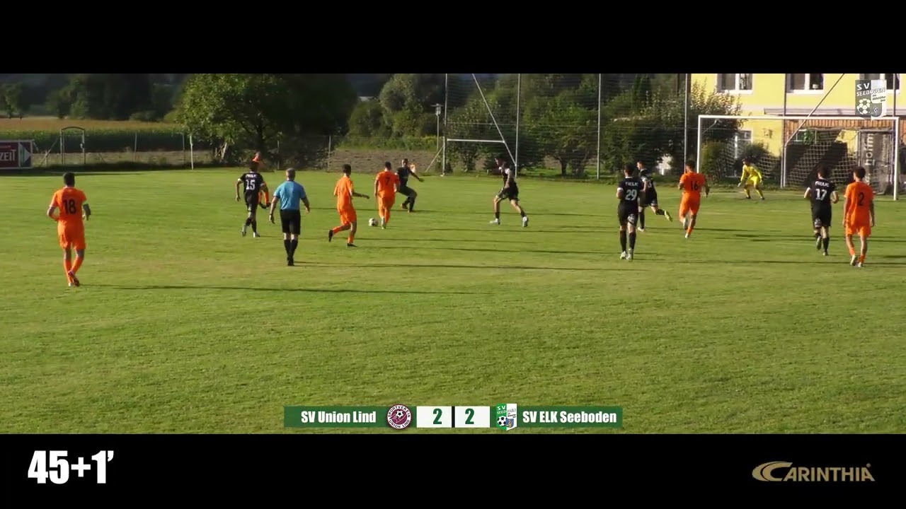 SV Union Lind : SV ELK Seeboden, 09.08.2025