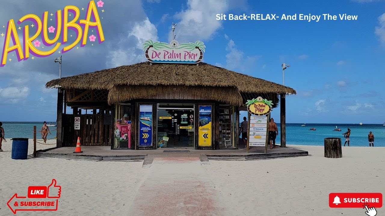 Aruba-Palm Beach Walking Tour and Commentary