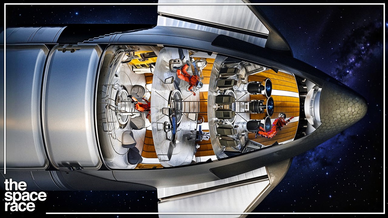 What Life Inside The SpaceX Starship Will Be Like!