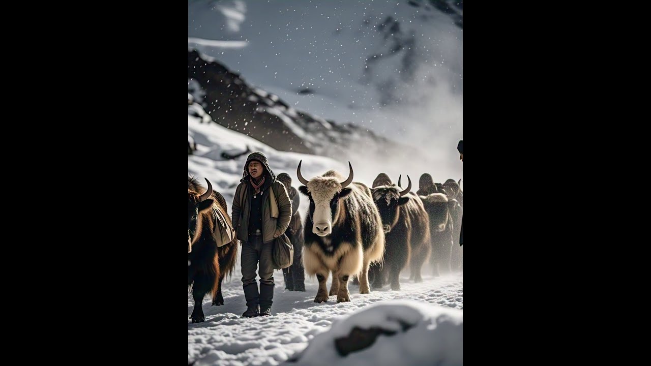 Himalayan Village Life | The Yak Farm | Ladakh | Zanskar | Real ZanskarLife |