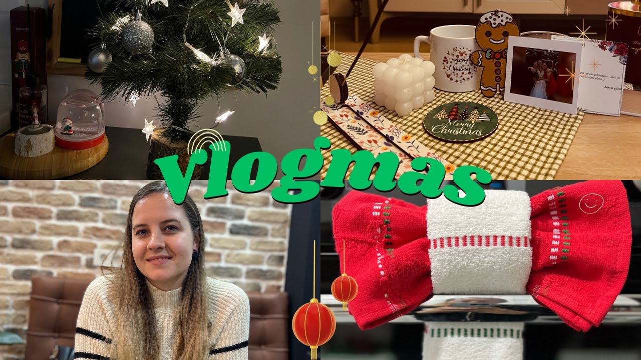 MİSAFİRLİK, HEDİYELERİM, TÜKETİM ÇILGINLIĞI ÜZERİNE SOHBET | VLOGMAS🎄